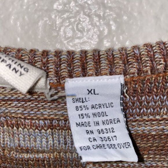 Lady Enyce acrylic wool blend heathered sweater - Picture 9 of 10